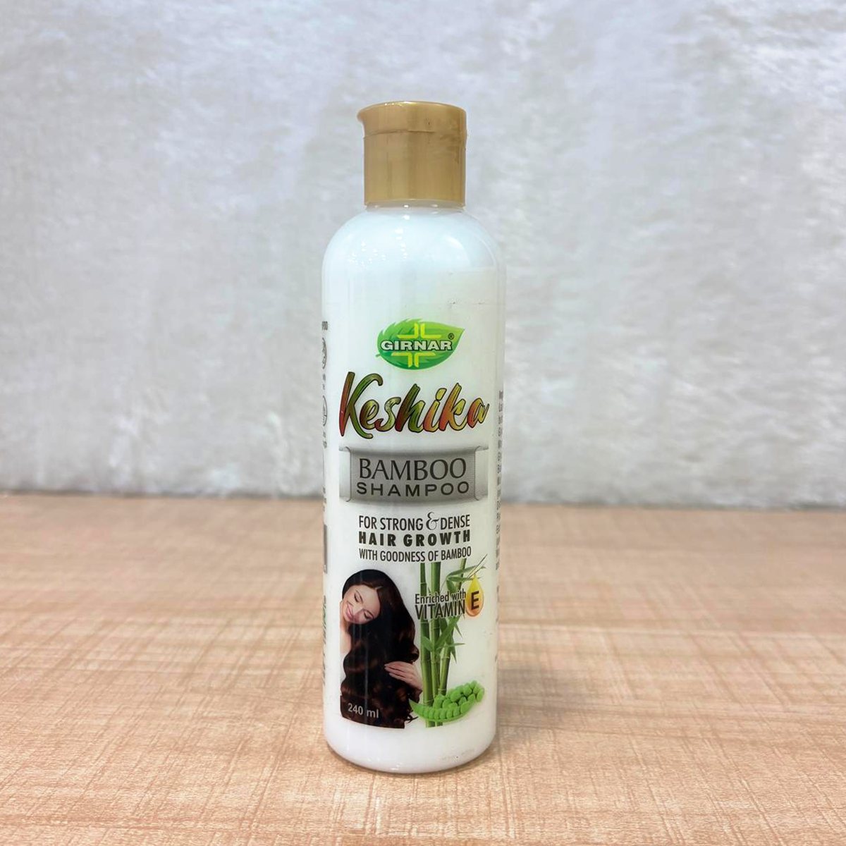 AM6680 Girnar Keshika Bamboo Shampoo for Strong & Dense Hair (240ml)