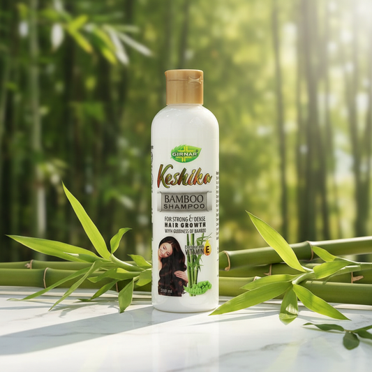 AM6680 Girnar Keshika Bamboo Shampoo for Strong & Dense Hair (240ml)