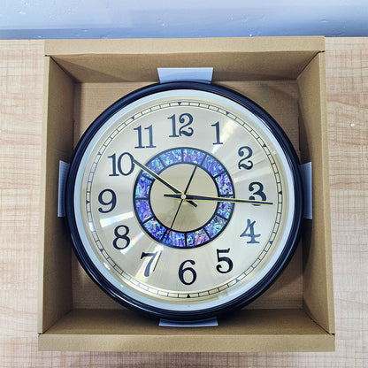 AM5946 Aesthetic Brass Silent Gold Decorative Wall Clock
