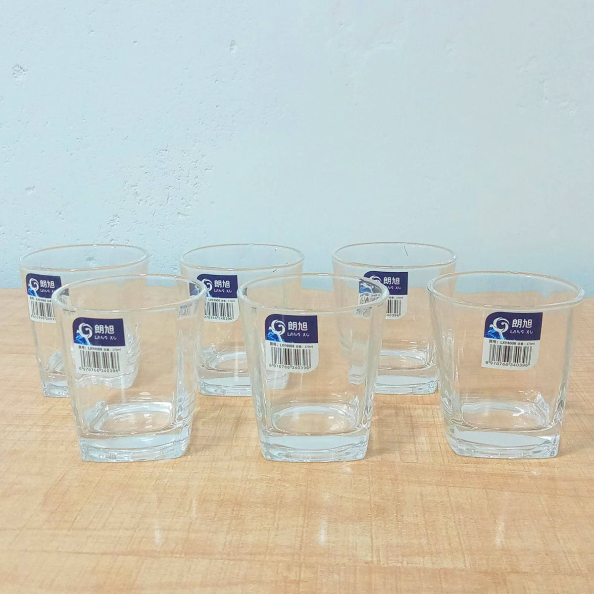 AM5999 Lang Xu Whisky Glass Tumbler 170ml - Set of 6 pc