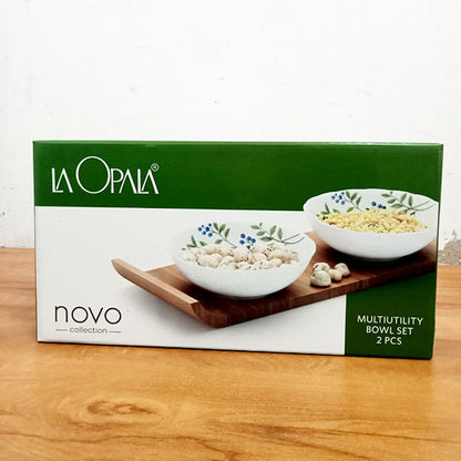 AM3961 La Opala Novo Multiutility Bowl Set 2pcs