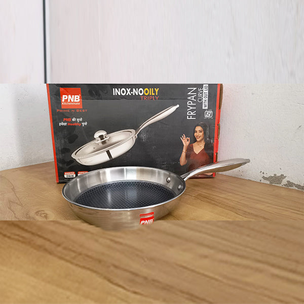 AM3916 PNB Kitchenmate Triply Curve Frypan 24Cm