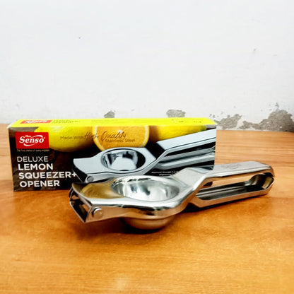 AM3571 SS Lemon Squeezer With Opener 1 Pcs