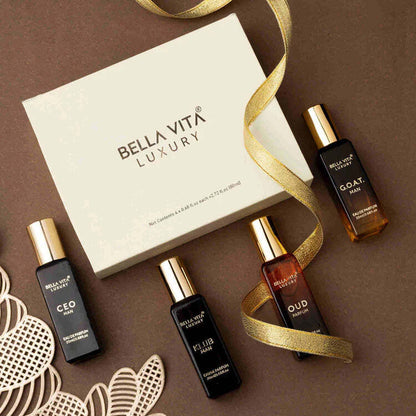 AM2383 Bella Vita Luxury Man Perfume Gift Set 4 x 20 ml