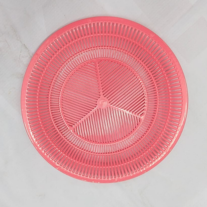 AM5308 Plastic Bhakhari Plate - Multicolor