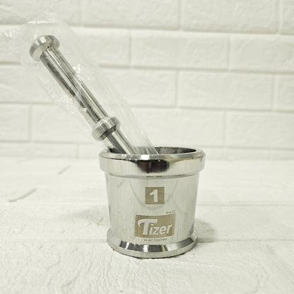 AM5342 Tizer Mortar and Pestle Set for Kitchen Set of 1 Small