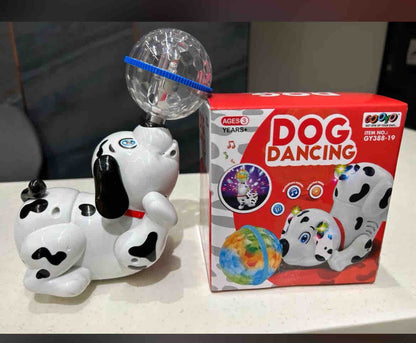 AM2905 Dancing Dog GY388-19 with Music Flashing Lights Sound & Light Toys for Small Babies