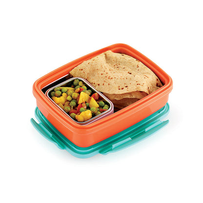 AM3650 Rishabh Nutri Steel Small Lunch Box Set of 1 Pcs