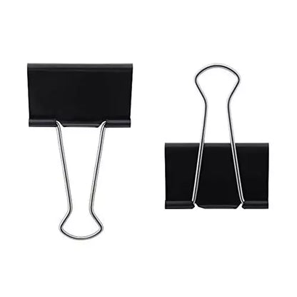 AM2175 Black Clip 12Pcs Binder Clip 32mm
