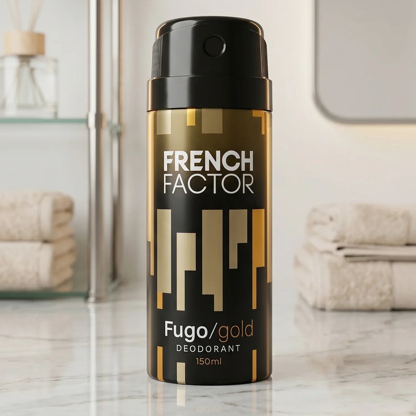 23712 French Factor Fugo Gold Deodorant Body Spray (1 Pc, 150 ML)