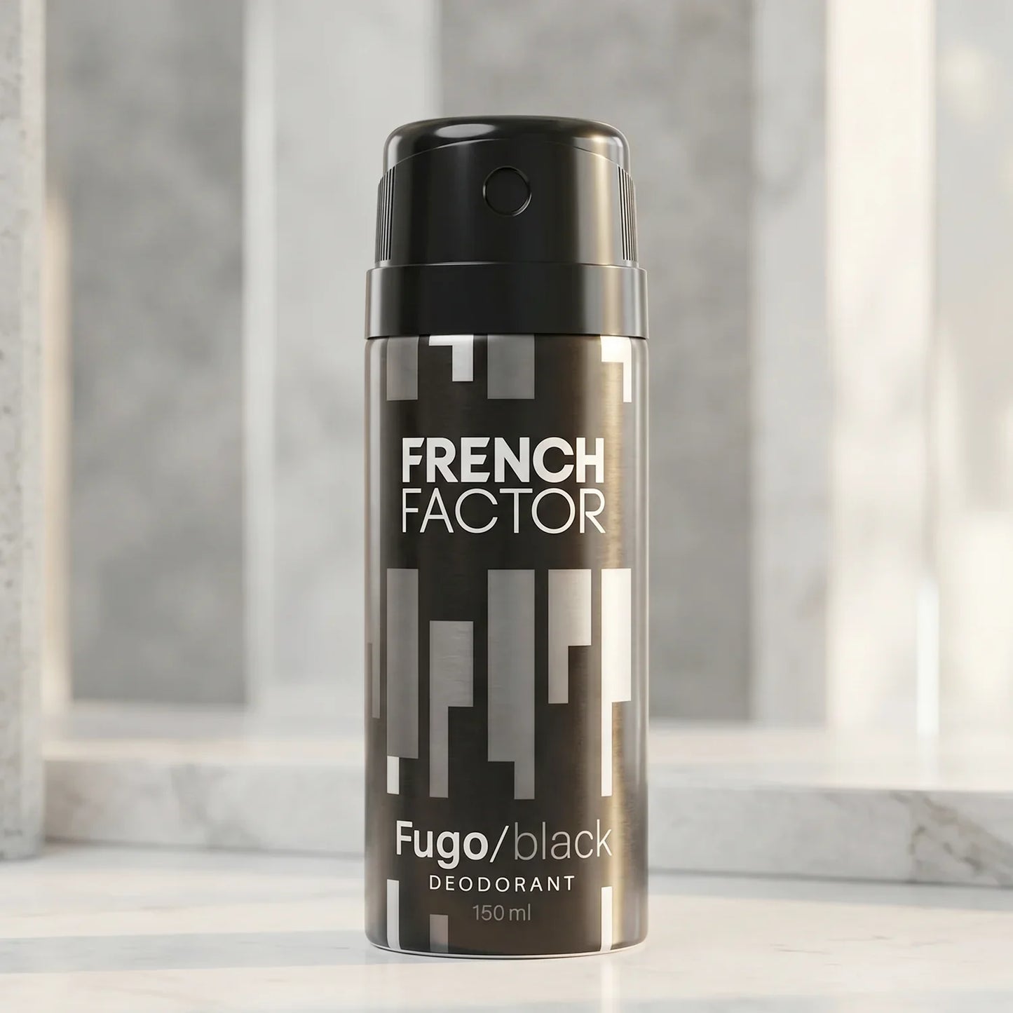 23711 French Factor Fugo Black Deodorant Body Spray (1 Pc, 150 ML)
