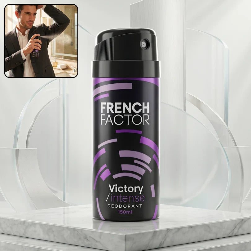 23717 French Factor Victory Intense Deodorant Body Spray (1 Pc, 150 ML)
