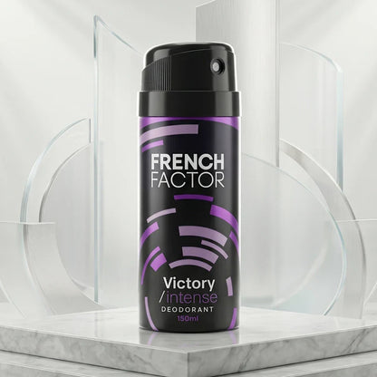 23717 French Factor Victory Intense Deodorant Body Spray (1 Pc, 150 ML)