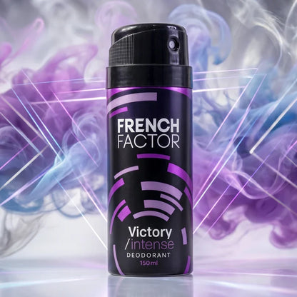 23717 French Factor Victory Intense Deodorant Body Spray (1 Pc, 150 ML)