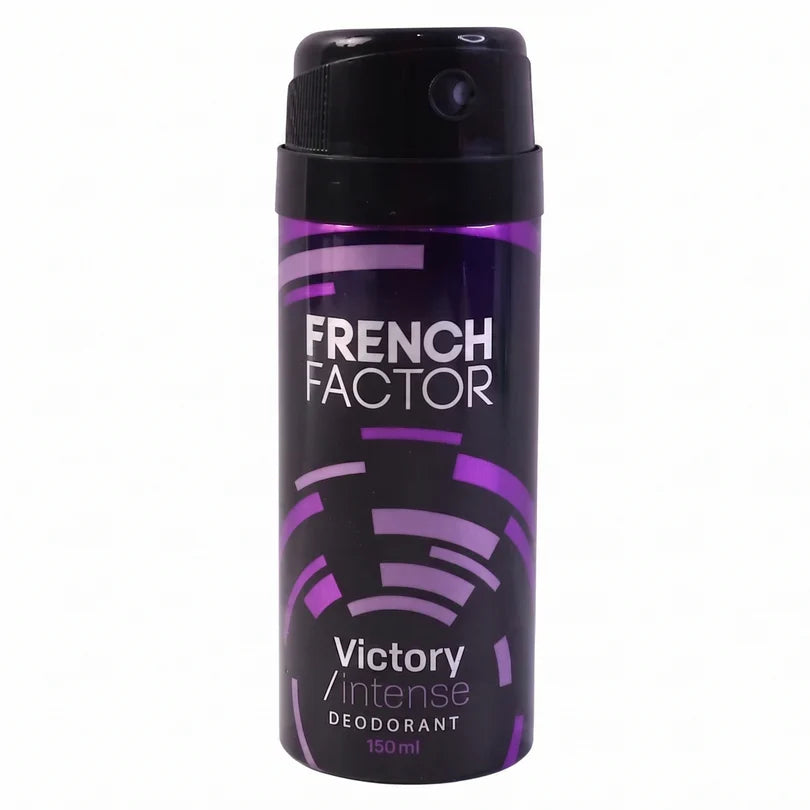 23717 French Factor Victory Intense Deodorant Body Spray (1 Pc, 150 ML)