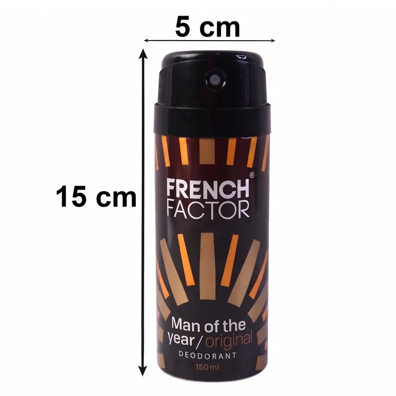 23716 French Factor Man Of The Year Original Body Spray (1 Pc, 150 ML)
