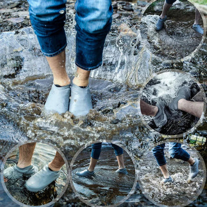 A06514 Waterproof Shoe Covers – Reusable, Anti-Skid Protection (Small)