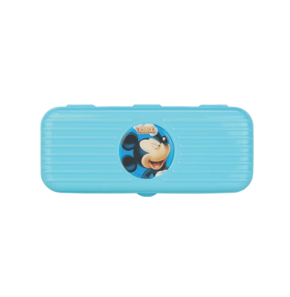 AM3274 Joyful School Line Big Campass Box Color Availablity As Per Design Stock Plastic Campass Box 1 Piece