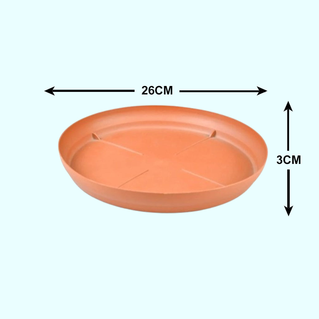 AM0940 Flower Pot Plant Saucer 10 Inch Base Plate Tray