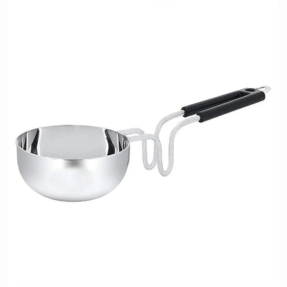 AM3561 Triply SS Tadka Pan No1 with long handle Pack Of 1 Pcs