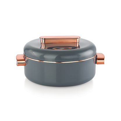 AM0645 Rishabh Inner Stainless Steel Sheraton Casserole | Multicolor Casserole | Easy to Carry | Serving Casserole 2000ml