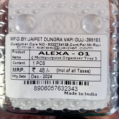 AM5150 Jaipet Alexa-01 Multipurpose Drawer Organiser (transparent) - Set of 1