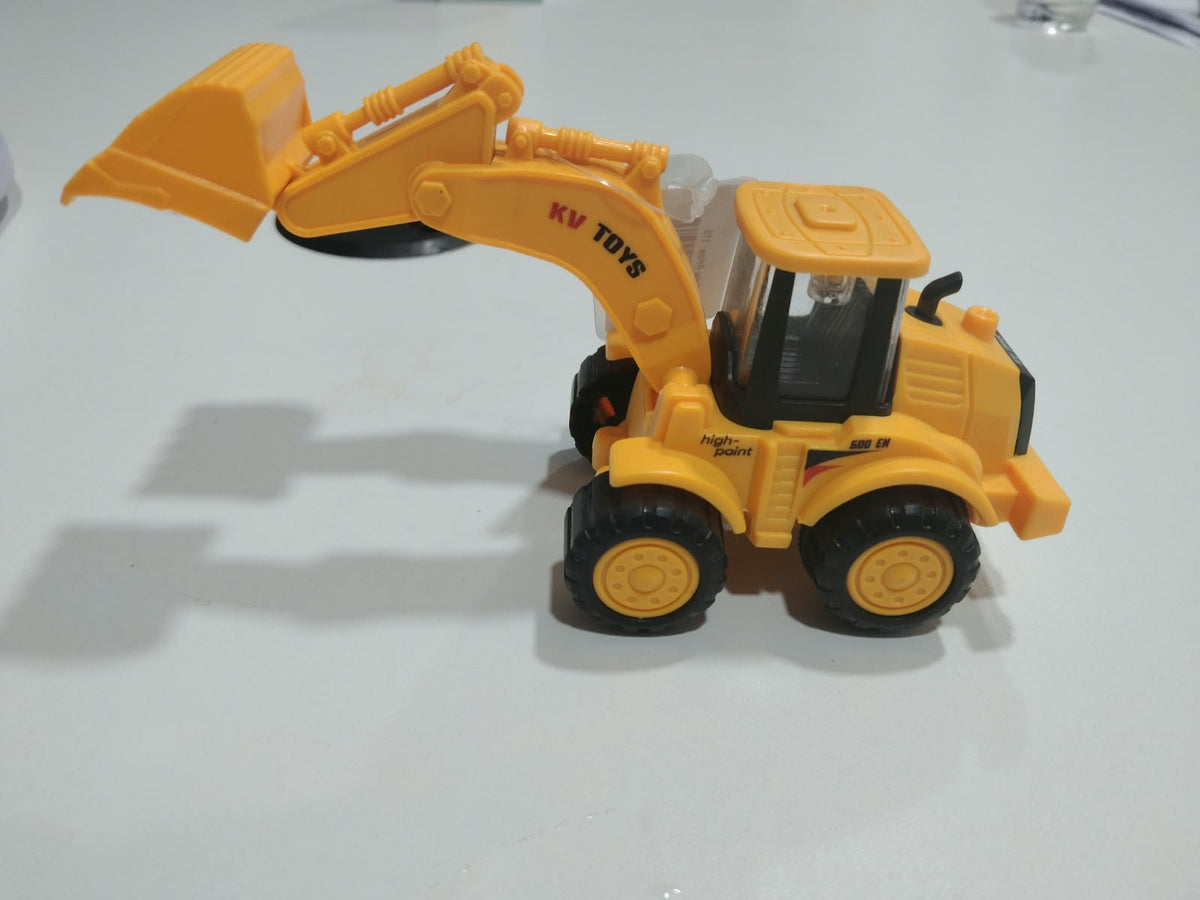 TM0219 Kids JCB Toy Tractor Toy Big Size with Trolley