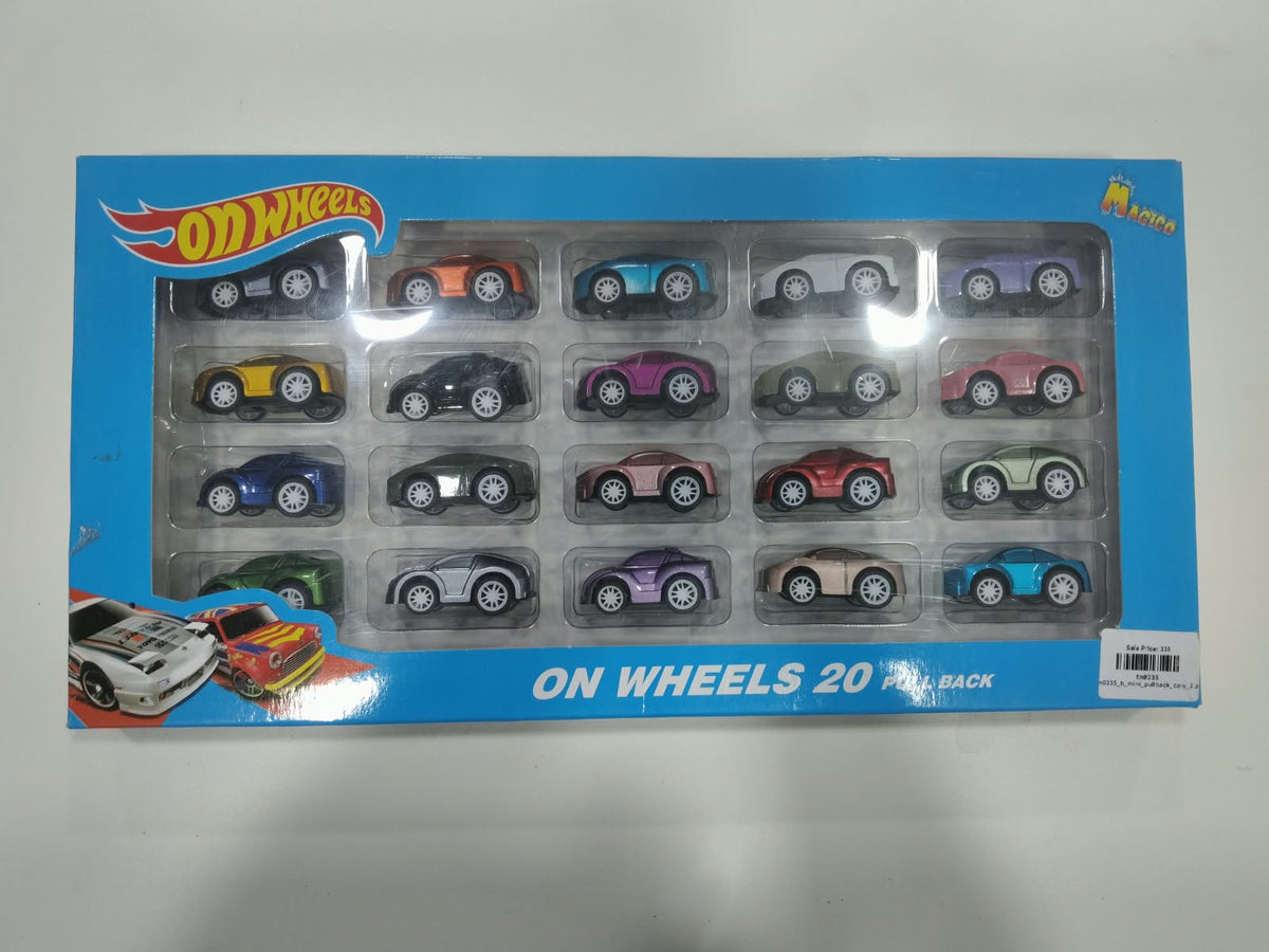 TM0235 20 Pcs Die-Cast Car Set Toy for Kids