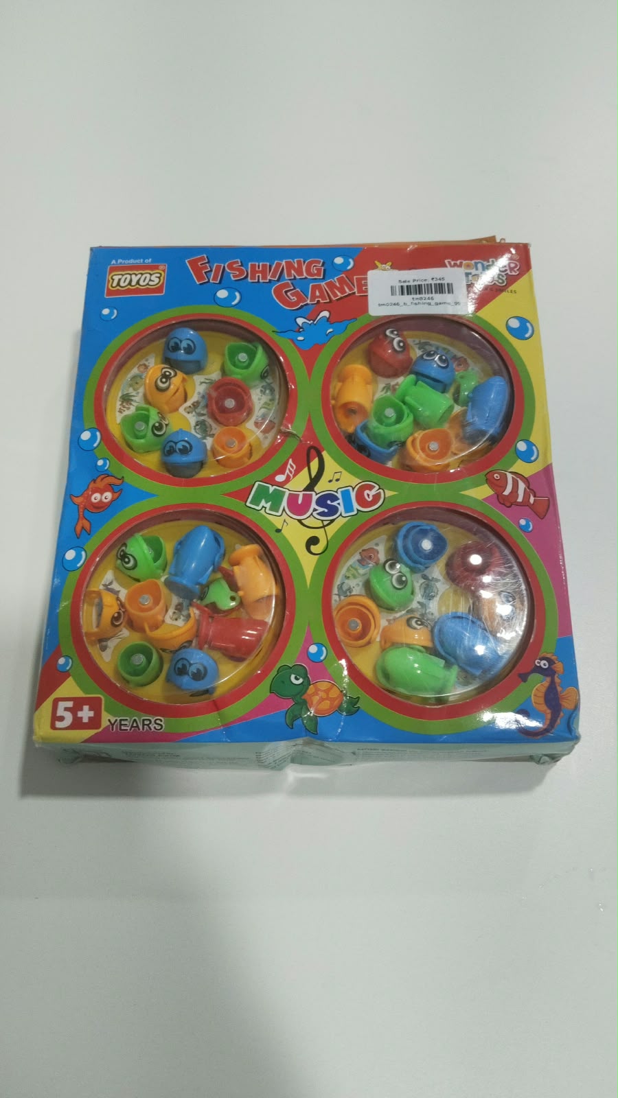 TM0246 Multiplayer Fishing Set with Colorful Fish and Rods
