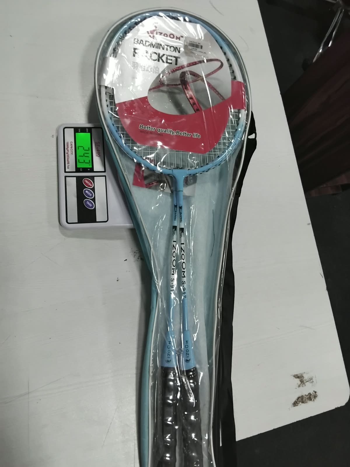 TM0248 Badminton Racket with Full-Cover Set