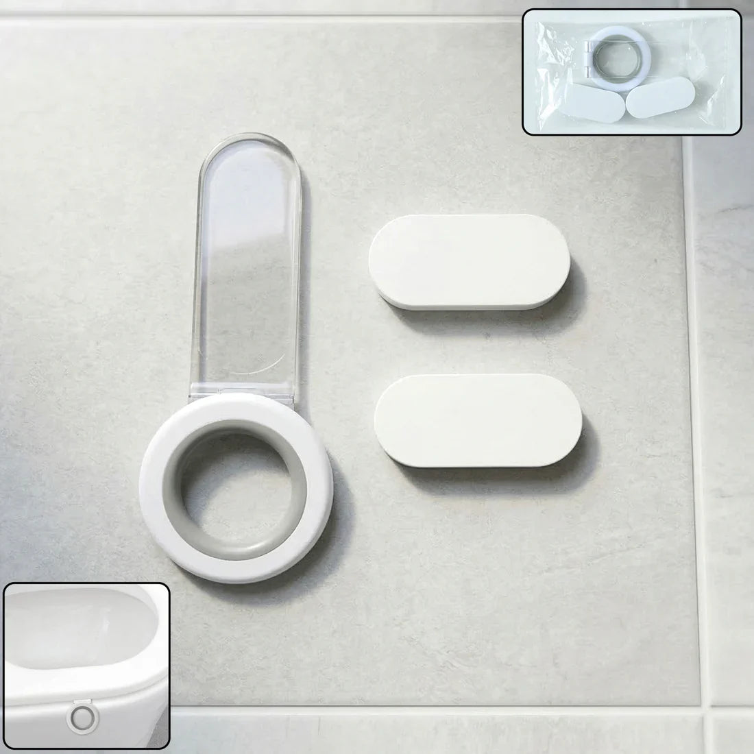 4147 Toilet Seat Lifter – Hygienic Hands-Free Toilet Lid Control