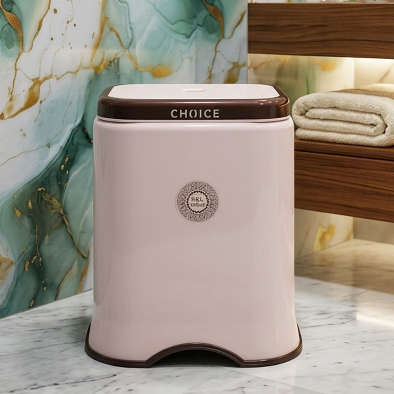 A06745 Choice Rio Plastic Bathroom Stool (18 Inch)