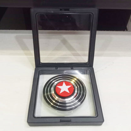 AM5866 Multi-design Marvel Shield Metal Spinner (Pack of 1)