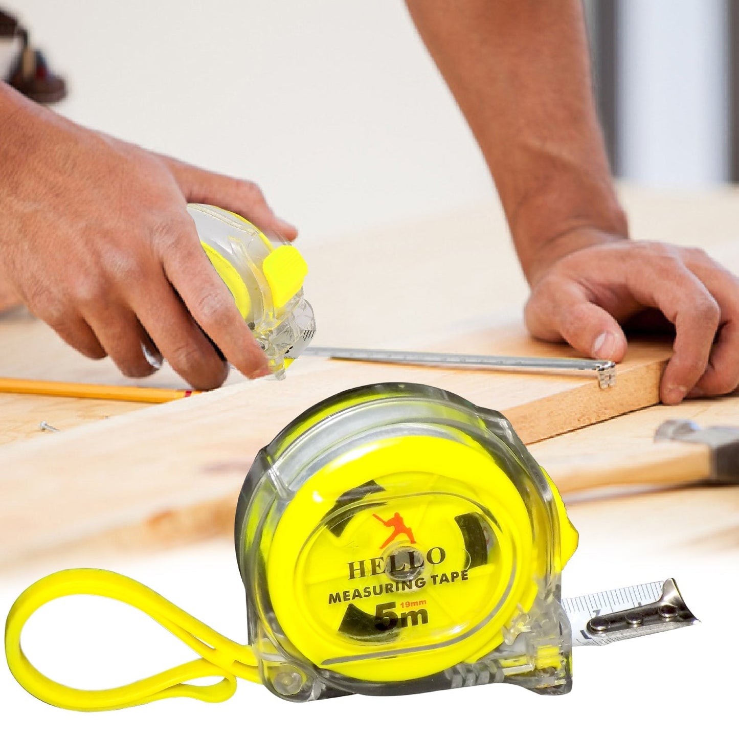 1685 Professional Measuring Tape- 5 Meter freeshipping - DeoDap