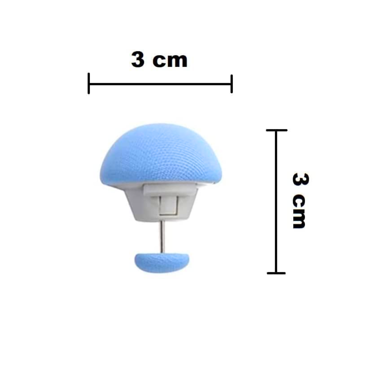 AM5435 Cotton Blanket Needle -(Pack of 6 pcs)-Curtain Needle-Spring Clips Bedsheet Clips Small Cotton for Bedsheet