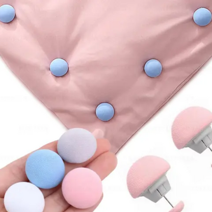 AM5435 Cotton Blanket Needle -(Pack of 6 pcs)-Curtain Needle-Spring Clips Bedsheet Clips Small Cotton for Bedsheet