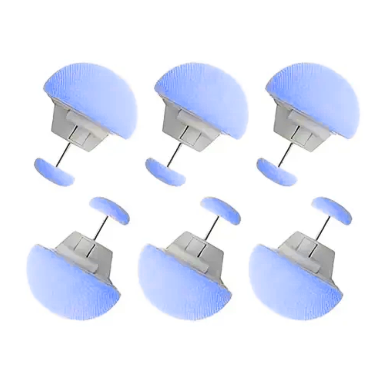 AM5435 Cotton Blanket Needle -(Pack of 6 pcs)-Curtain Needle-Spring Clips Bedsheet Clips Small Cotton for Bedsheet