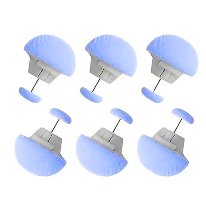 AM5435 Cotton Blanket Needle -(Pack of 6 pcs)-Curtain Needle-Spring Clips Bedsheet Clips Small Cotton for Bedsheet
