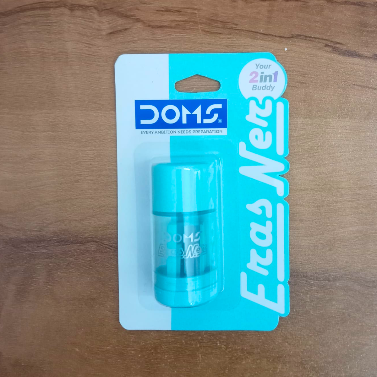 AM5511 Doms ErasNer Eraser + Sharpner Blister Pack | Durable & Strong Built Quality