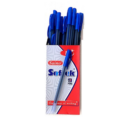 AM5499 Saino Softek Pens | 20 Pens | Blue Ink