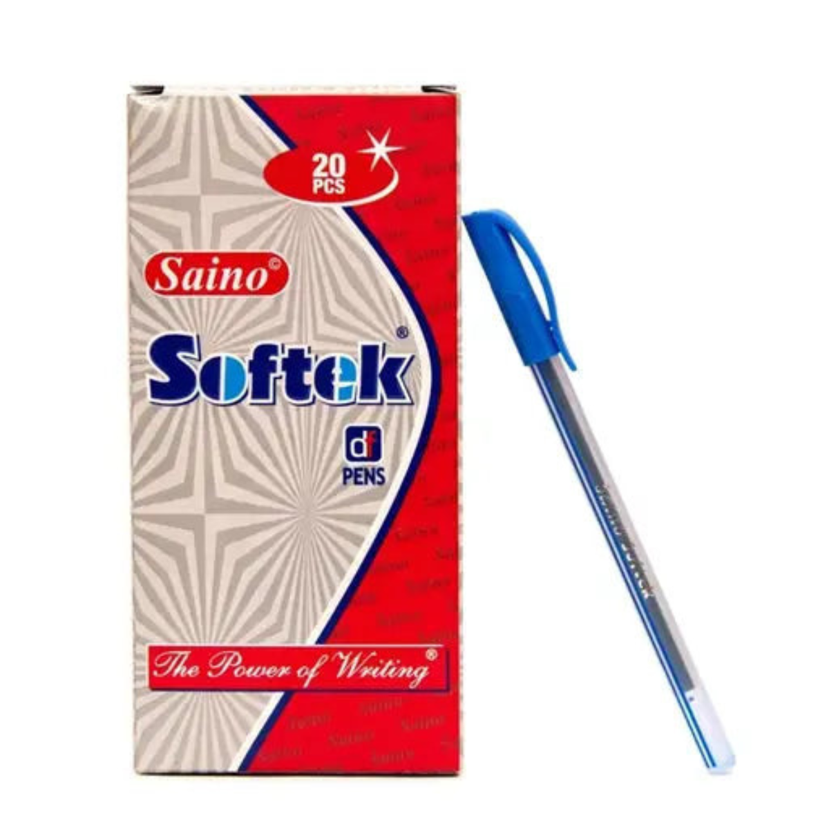 AM5499 Saino Softek Pens | 20 Pens | Blue Ink