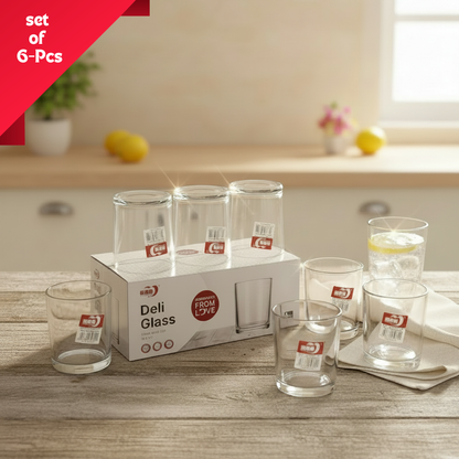 AM7730 ELEGANT CLEAR GLASS WALTZ ROTATING DRINKING CUP FOR SOPHISTICATED HOME TABLE DECORATION