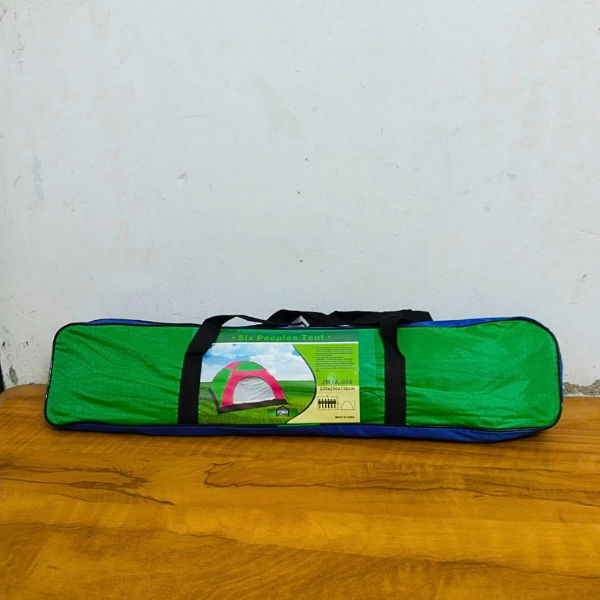 AM5409 Picnic Camping Portable Tent (6 Person) Velkro Polyester Waterproof 6 Person Tent