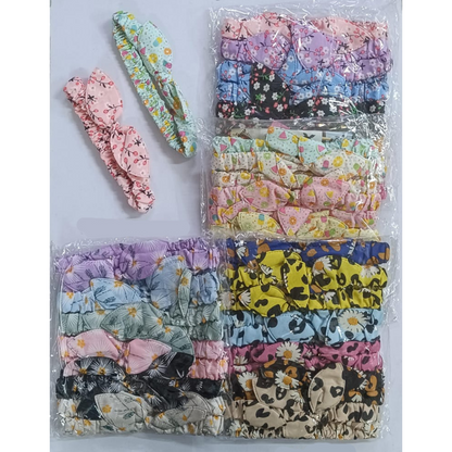 AM5426 Rabbit Ear Hair Band Multicolour 1pc