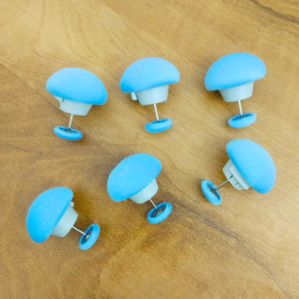 AM5435 Cotton Blanket Needle -(Pack of 6 pcs)-Curtain Needle-Spring Clips Bedsheet Clips Small Cotton for Bedsheet