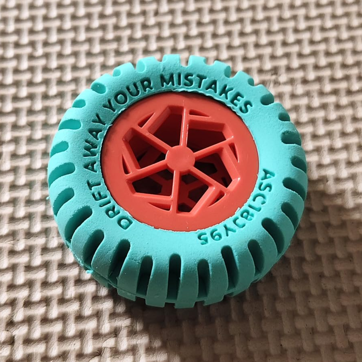 AM5509 E-Racer Tyre Shape Eraser- Multicolour