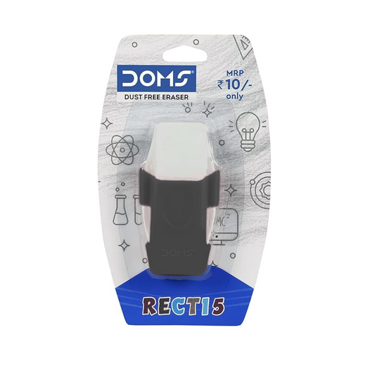 AM5510 Recti 5 Multicolored Dust Free Eraser Blister Pack,Ideal for School, Kids & Gifting Purpose