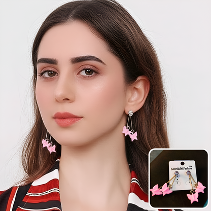 AM5872 Multidesign Lightweight Drop Earrings - Pack of 1 pair