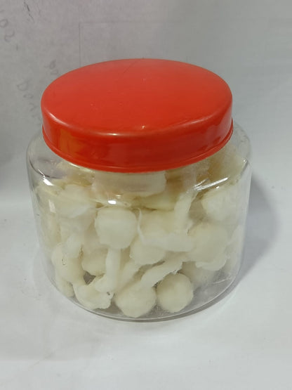3366 Pure Ghee Diya Batti Wicks for Pooja -120pcs