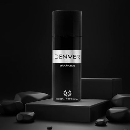 AM0258 DENVER Black.code Deo 150ML